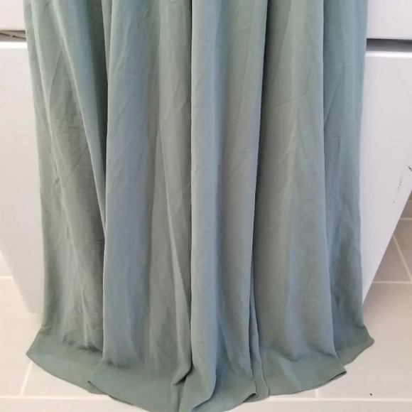 Bhldn by Anthropologie Eva Dress Maxi Moss XS - Picture 9 of 14